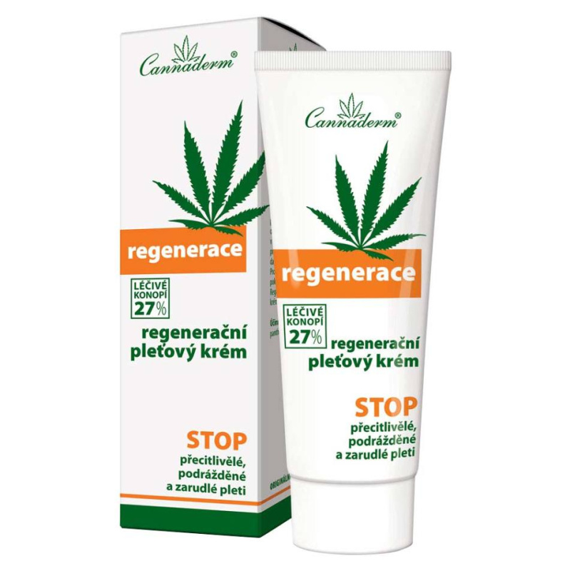 CANNADERM Regenerace regenerační krém 75 g