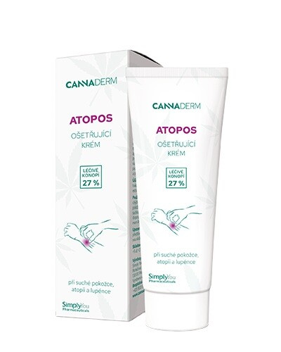 CANNADERM Atopos Ošetřující krém 75 g
