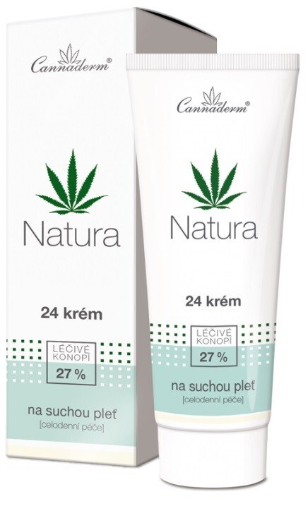 CANNADERM Natura 24 krém na suchou pleť 75 g