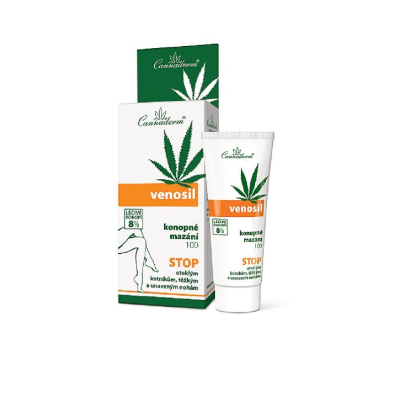 Cannaderm Venosil konopné mazání, 100 ml