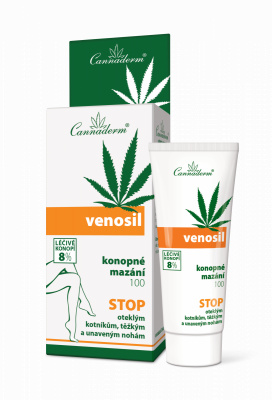 Cannaderm Venosil konopné mazání, 100 ml