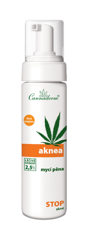CANNADERM Aknea mycí pěna 180 ml