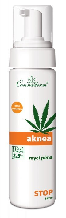 CANNADERM Aknea mycí pěna 180 ml