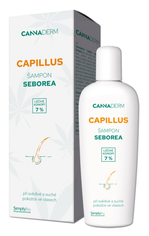 CANNADERM Capillus seborea šampon na vlasy 150 ml