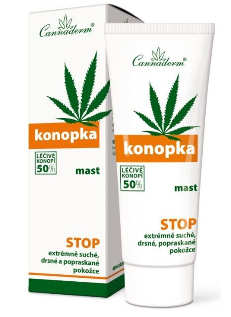 CANNADERM Konopka Mast pro suchou pokožku 75 g