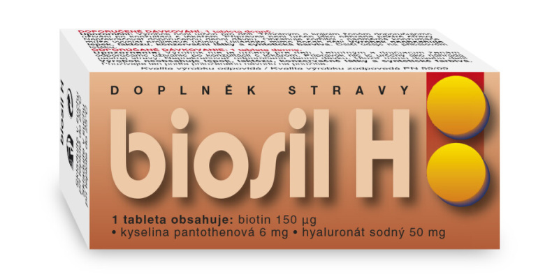 NATURVITA Biosil H vlasy a pokožka 60 tablet