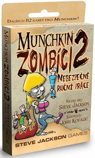 Munchkin - Zombíci rozšíření 2. Nebezpečné ruční práce