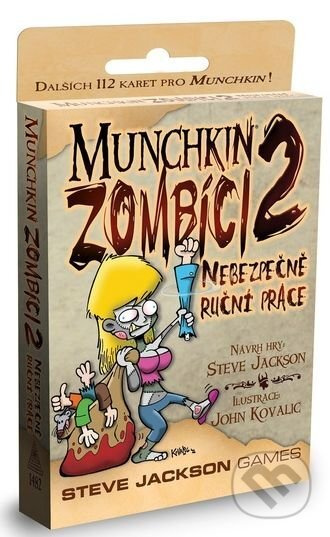 Munchkin - Zombíci rozšíření 2. Nebezpečné ruční práce
