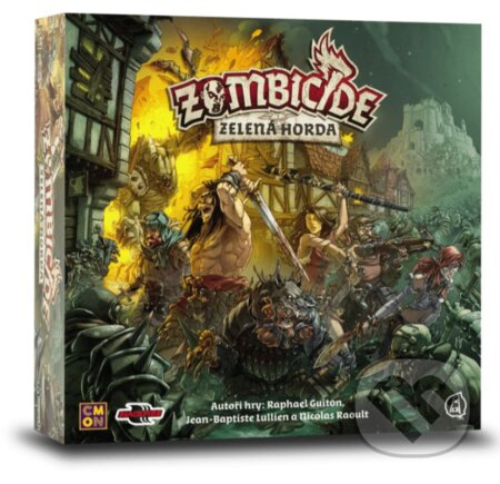 Zombicide: Zelená Horda - Raphaël Guiton, Jean-Baptiste Lullien, Nicolas Rao - hra z kategorie Hry pro dospělé