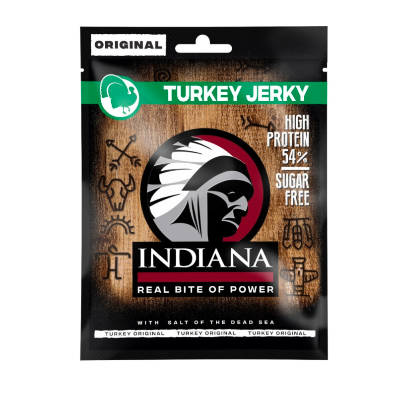 INDIANA Jerky krůtí Original 25g