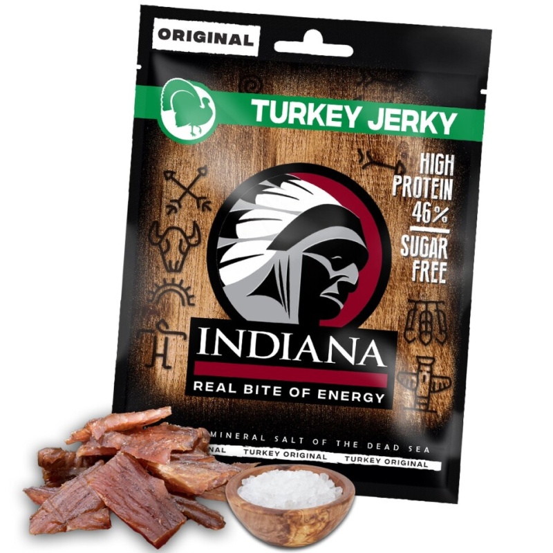INDIANA Jerky krůtí Original 25g