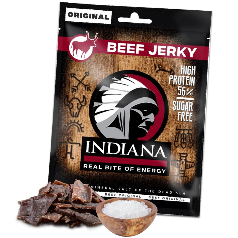 INDIANA Jerky hovězí Original 25g