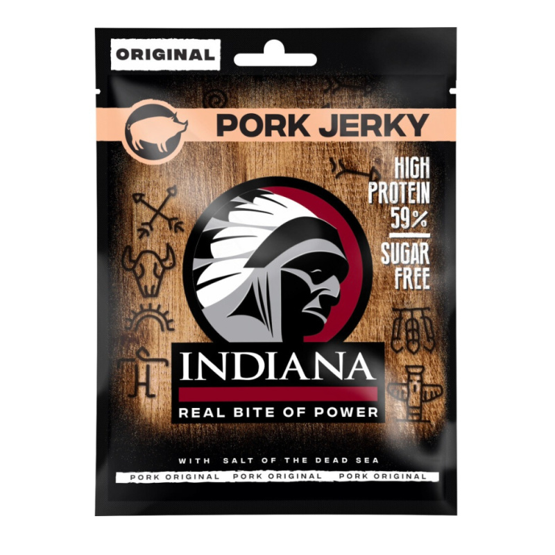 INDIANA Jerky vepřové Original 25g
