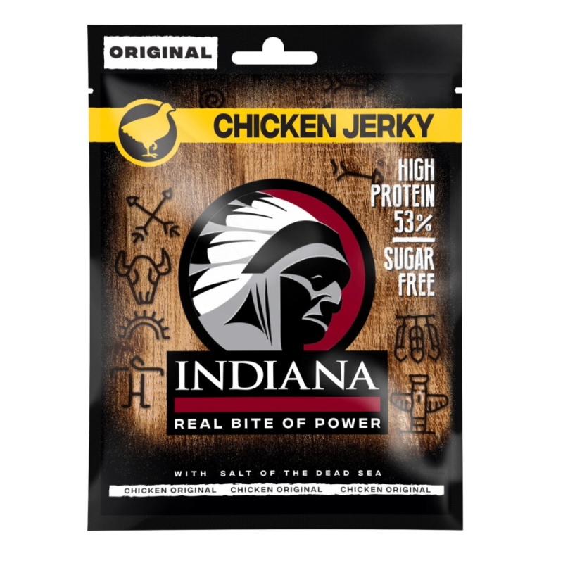 INDIANA Jerky kuřecí Original 25g