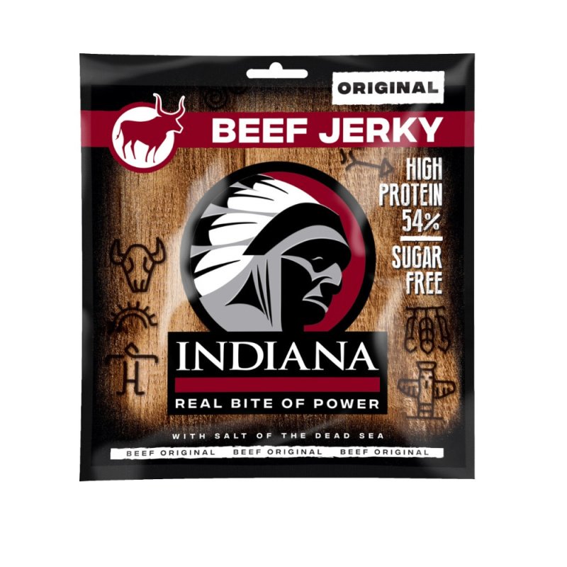INDIANA Jerky hovězí Original 60g