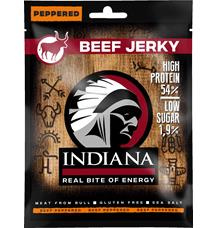INDIANA Jerky hovězí Peppered 25g
