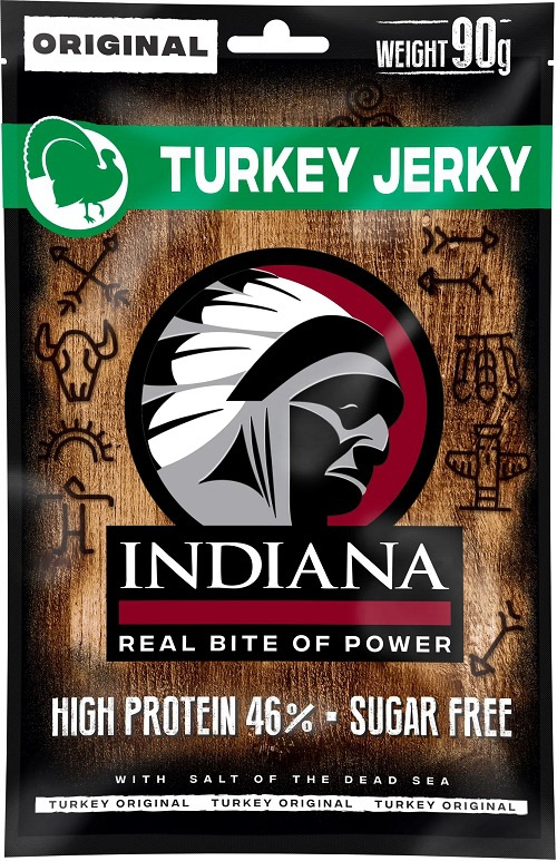 INDIANA Jerky krůtí Original ZIP 90g