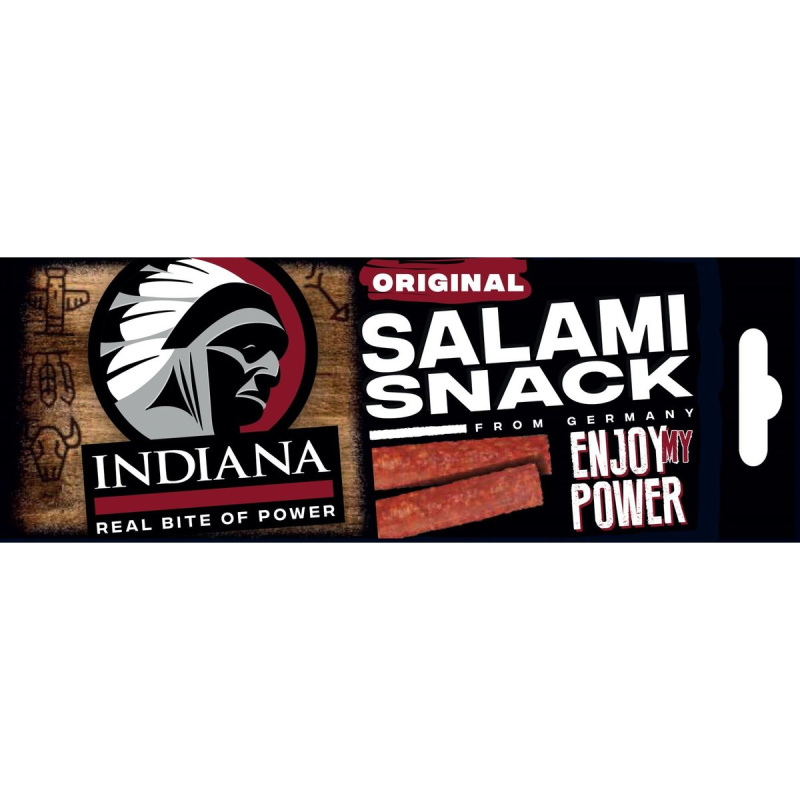 Indiana Jerky Salami snack