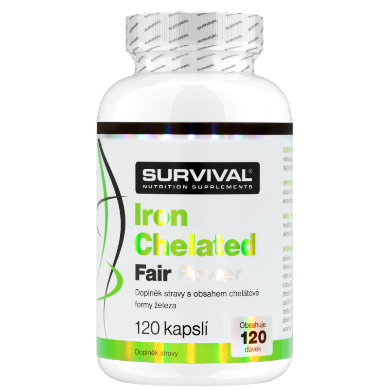 Survival: Železo - Iron Chelated Fair Power (R), 120 cps