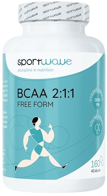 Sportwave BCAA 2:1:1 160 kapslí