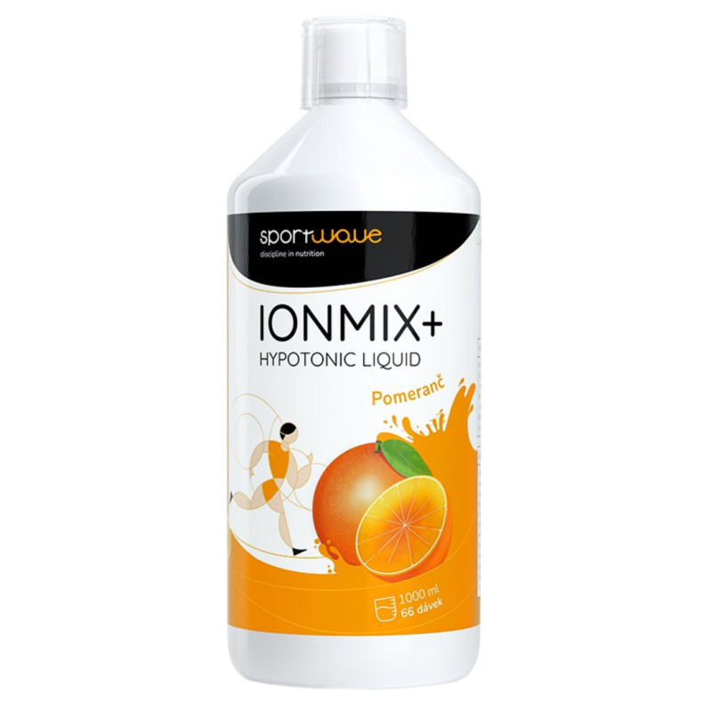 Sportwave Ionmix+ 1000 ml - pomeranč