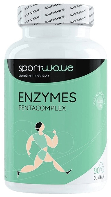 Sportwave ENZYMES PENTACOMPLEX 90 kapslí