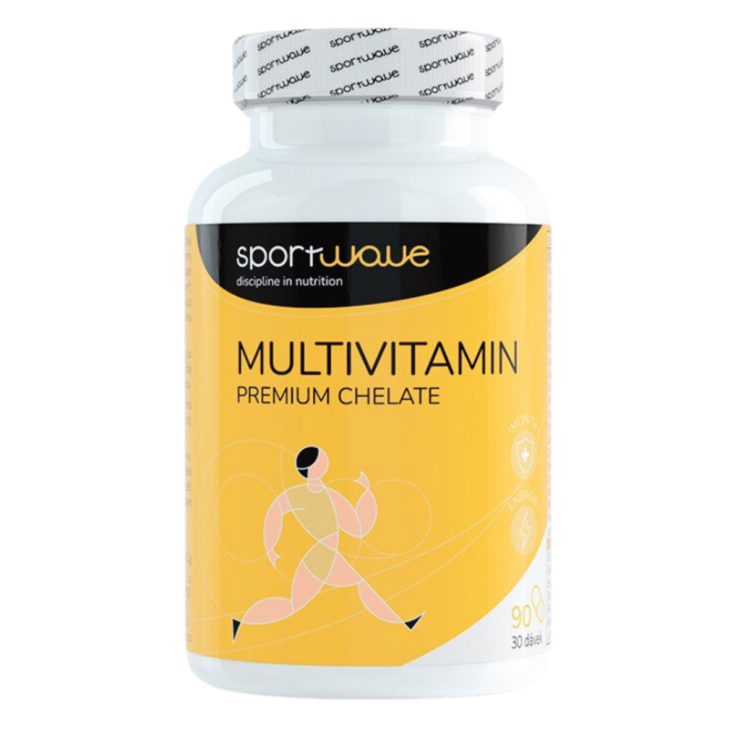 SportWave Multivitamin premium chelate 90 kapslí