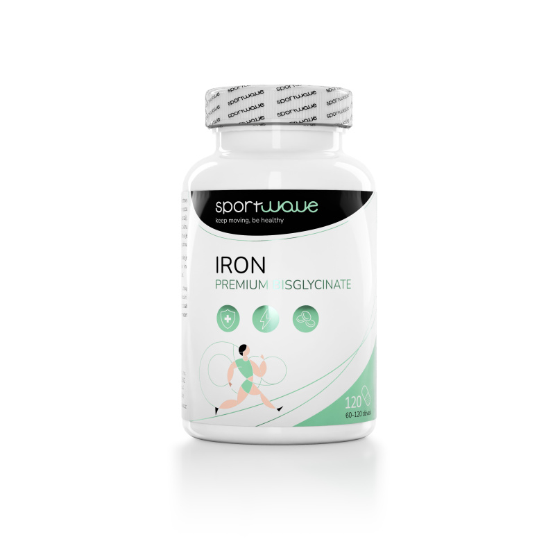 SportWave Iron premium Chelate 120 kapslí