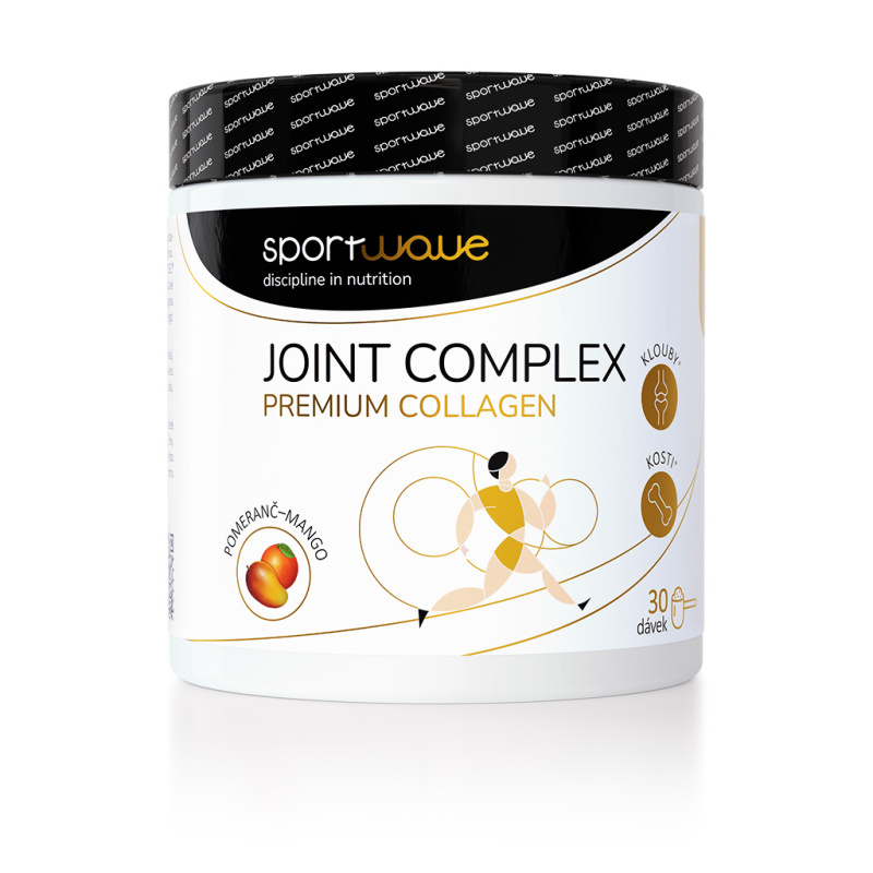 Sportwave Joint Complex Premium collagen 360 g - pomeranč/mango