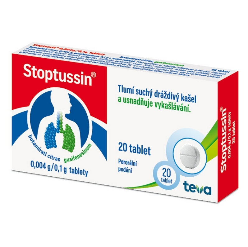 STOPTUSSIN 0,004g/0,1g 20 tablet