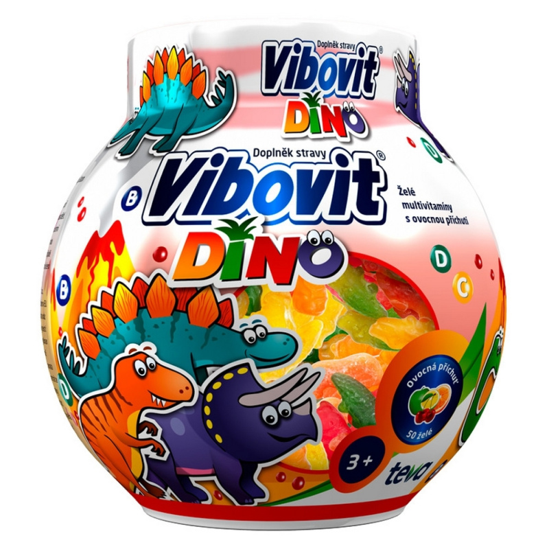 Vibovit Dino želé bonbóny multivitamíny 50ks
