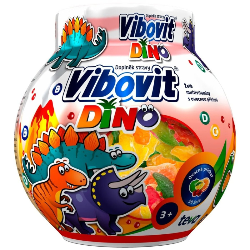 Vibovit Dino želé bonbóny multivitamíny 50ks