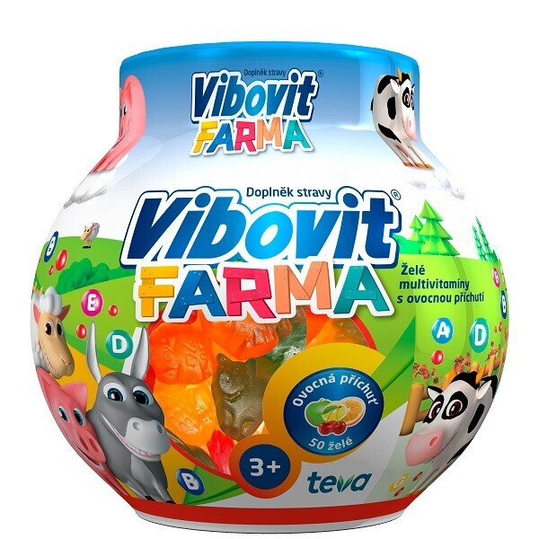 VIBOVIT Farma želé bonbony 50 kusů