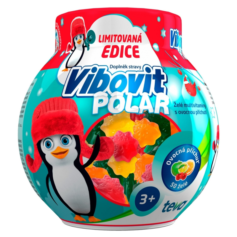 Vibovit Polar želé bonbóny limitovaná edice 50ks