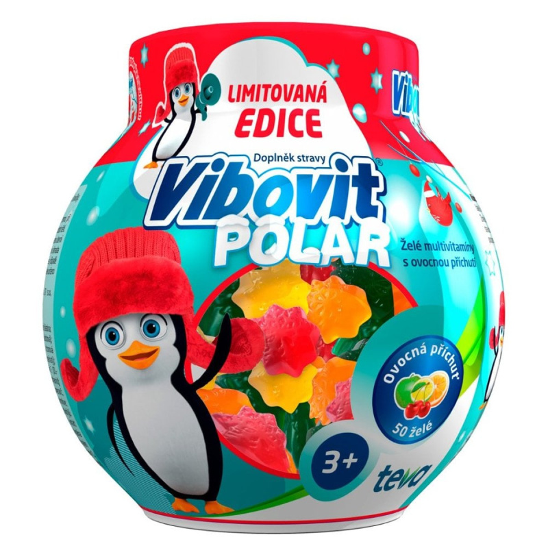 Vibovit Polar želé bonbóny limitovaná edice 50ks