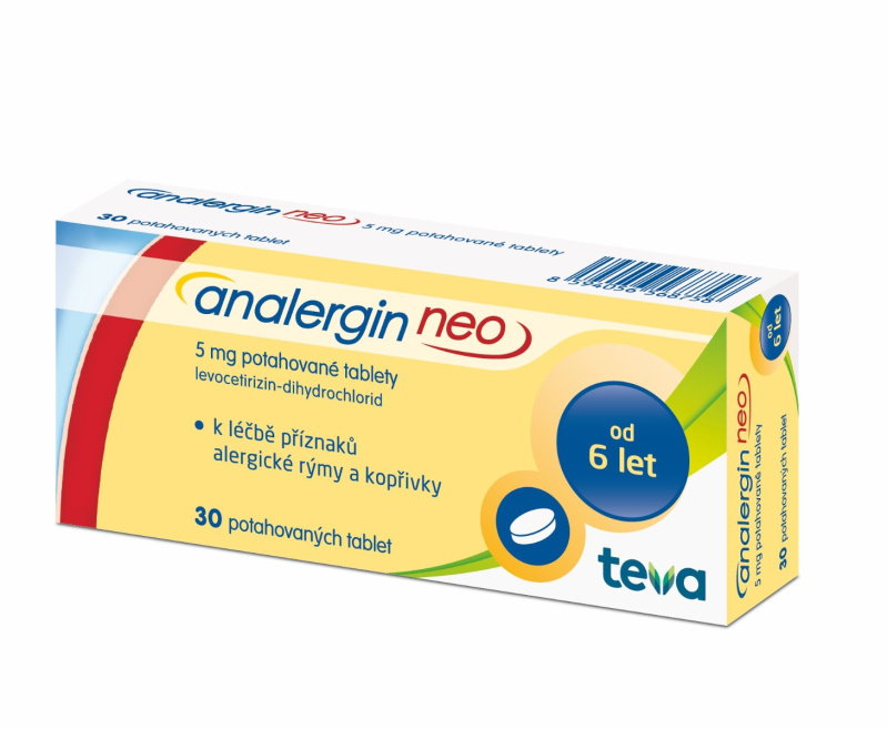 ANALERGIN NEO 5MG Potahovaná tableta 30