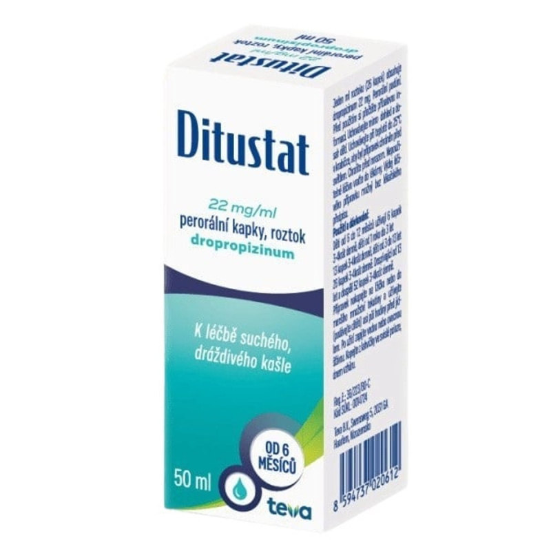 DITUSTAT Kapky, roztok  22mg/ml 50 ml