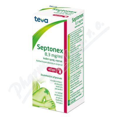 SEPTONEX 8.3mg/ml sprej v roztoku 45 ml