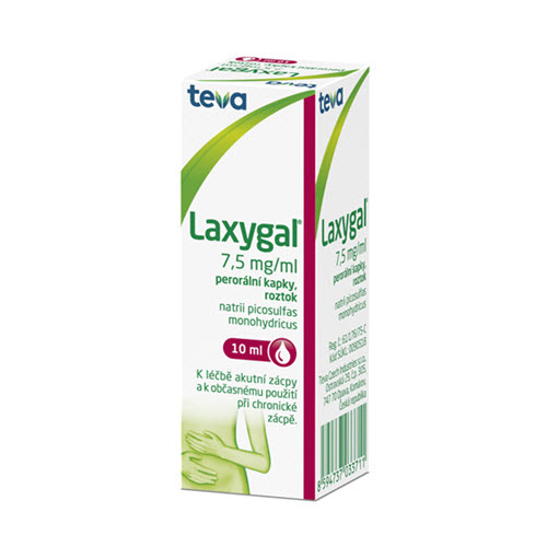 LAXYGAL Kapky, roztok 7.5mg/ml 25ml