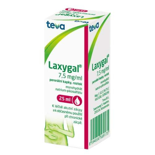 LAXYGAL Kapky, roztok 7.5mg/ml 25ml