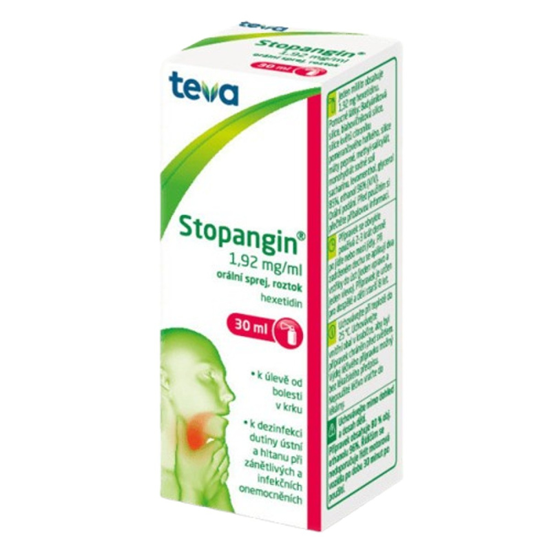STOPANGIN Ústní sprej 1.92mg/ml 30 ml