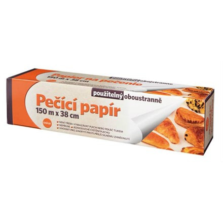 OSKAR Papír na pečení oboustranný 150 m x 38 cm 1 ks