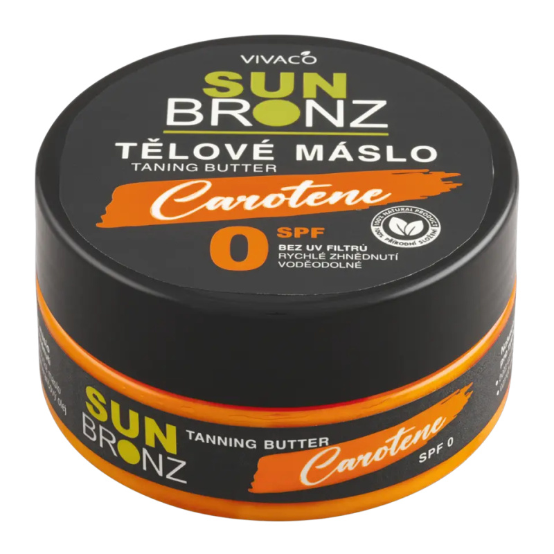 Vivaco Tělové máslo urychlující opálení Sunbronz Carotene 150 ml
