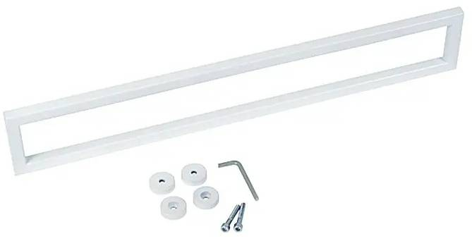 German Věšák na koupelnový radiátor / kov / 55 cm / bílá Varianta: ivi1