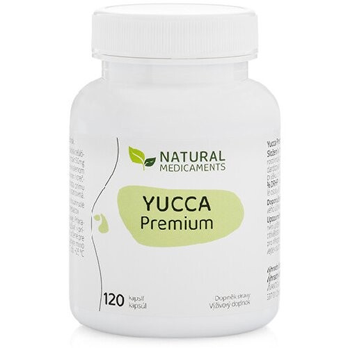 Natural Medicaments Yucca Premium 120 kapslí