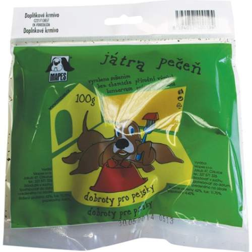 Pochoutka sušená MAPES játra 100 g