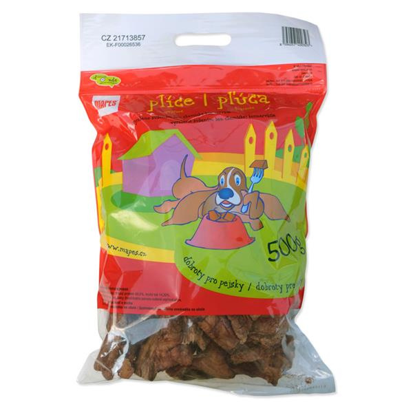 Pochoutka sušená MAPES plíce 500 g