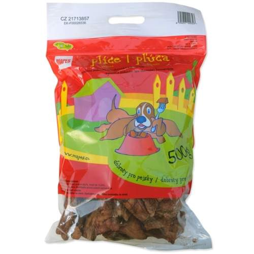 Pochoutka sušená MAPES plíce 500 g