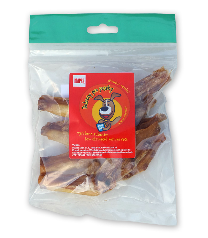 Pochoutka sušená MAPES kachní běhák 4ks 1 bal.