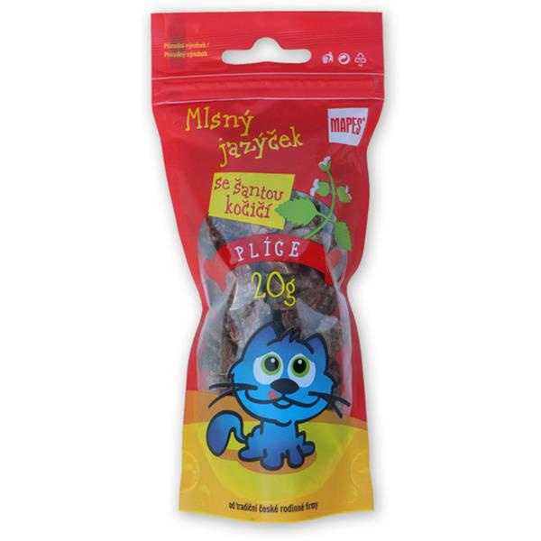 Pochoutka plíce se šantou kočičí MAPES 20g